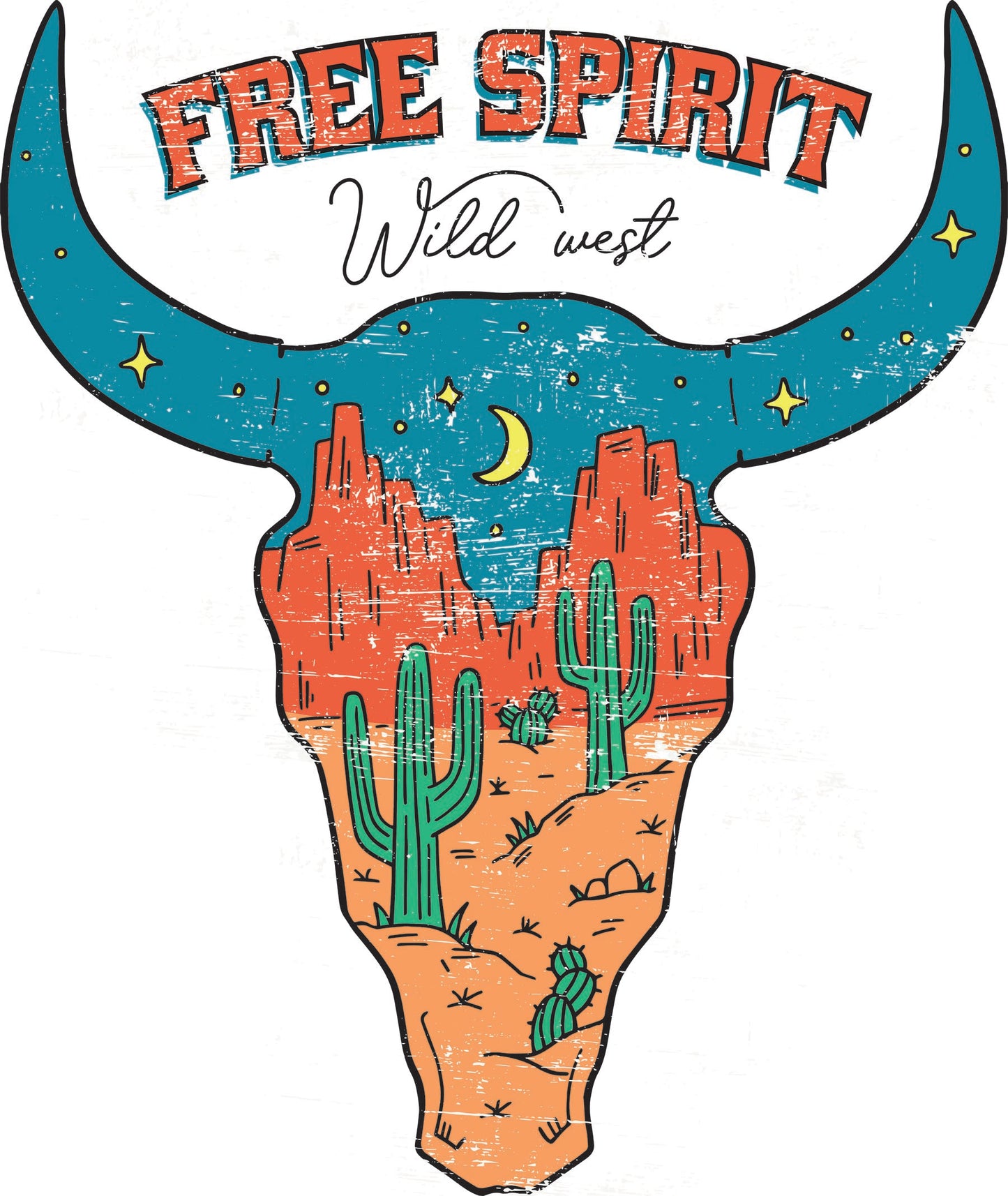 4" Sticker Free Spirit