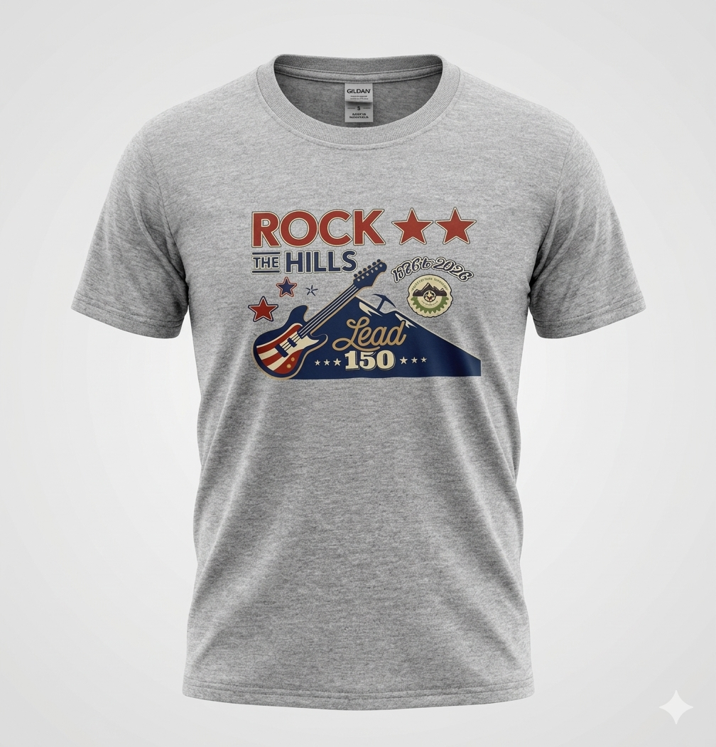 Youth Rock The Hills Tee Heather Grey