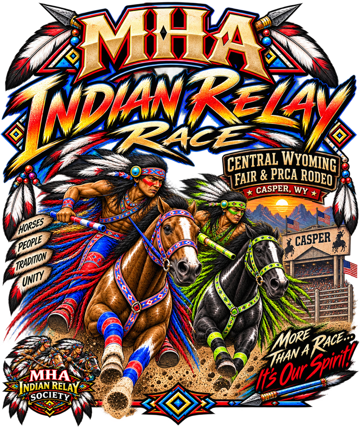 OFFICIAL MHA Indian Relay Race Casper, WY