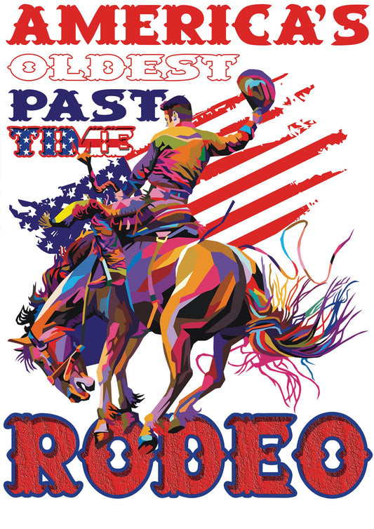 4" Sticker America's Oldest Past Time