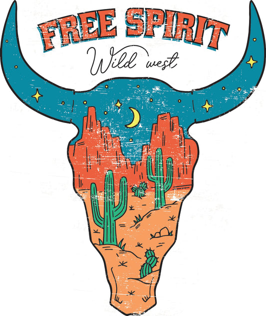 4" Sticker Free Spirit