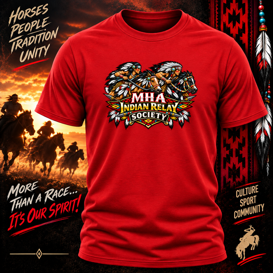 OFFICIAL MHA Indian Relay Society Tee