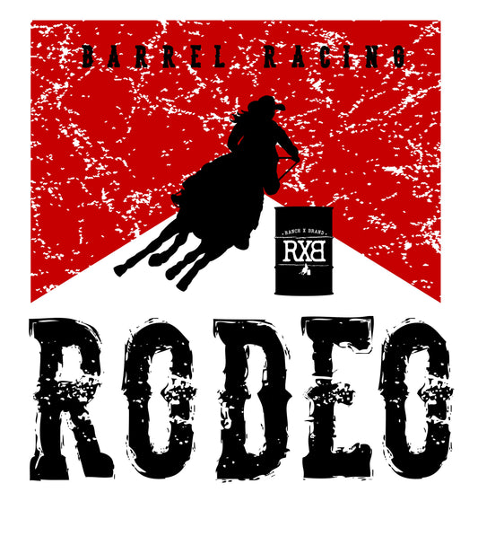 4" Sticker Marlboro Barrel Racing Rodeo