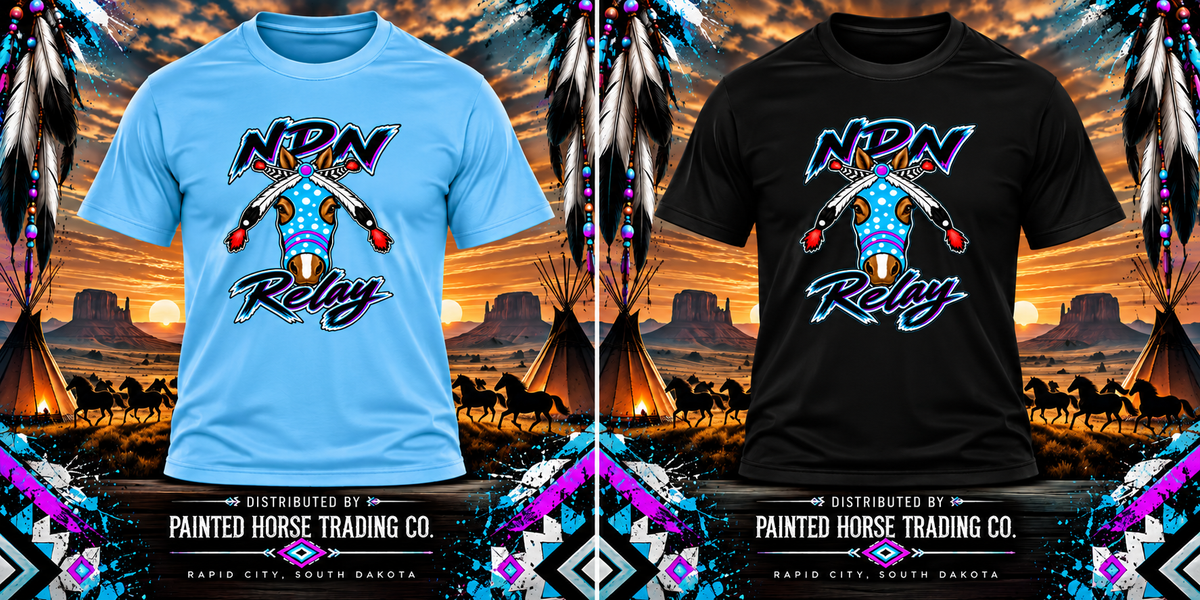 NDN Relay Masked Horse (Blue & Purple)