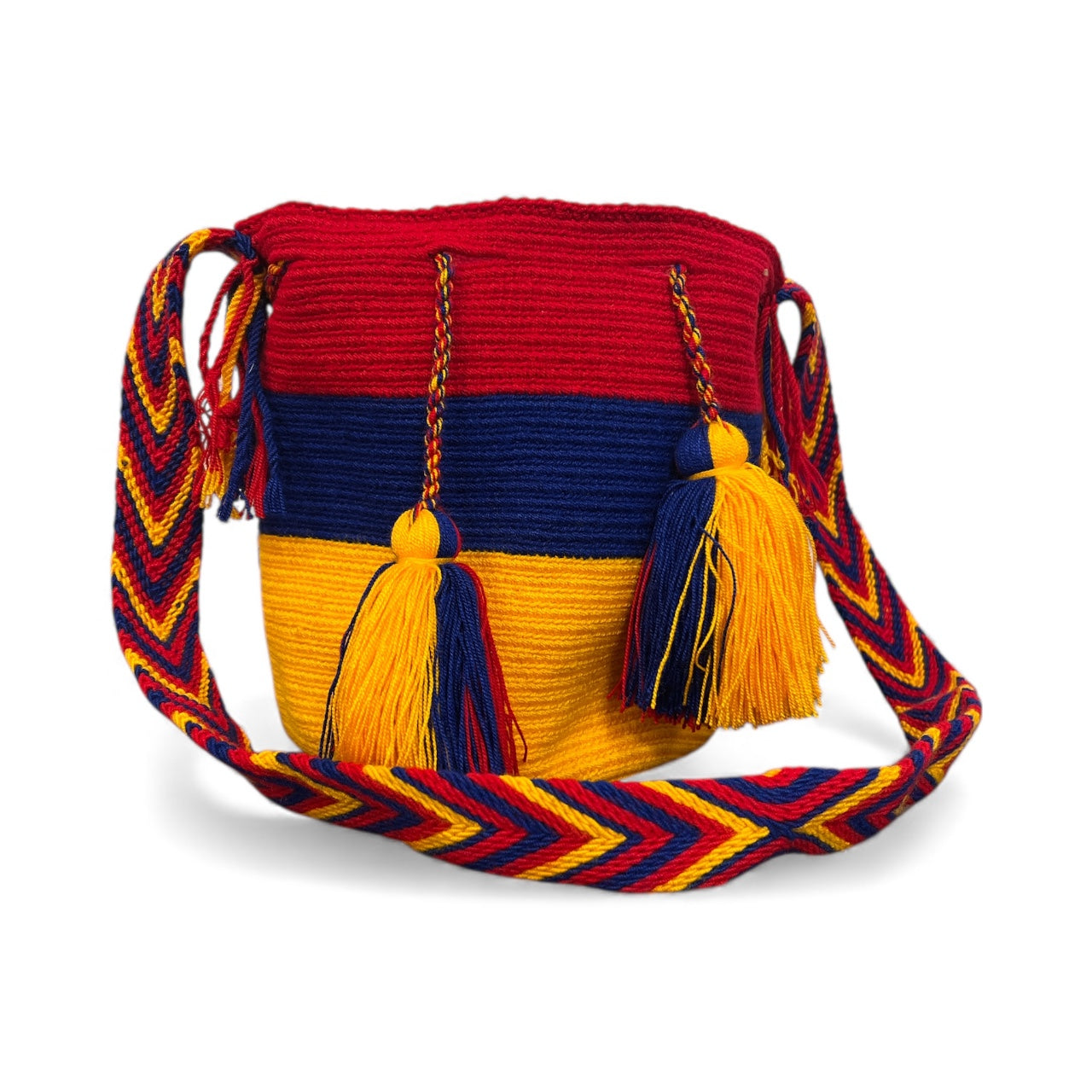 Wayuu' Striped Color Hand Bag