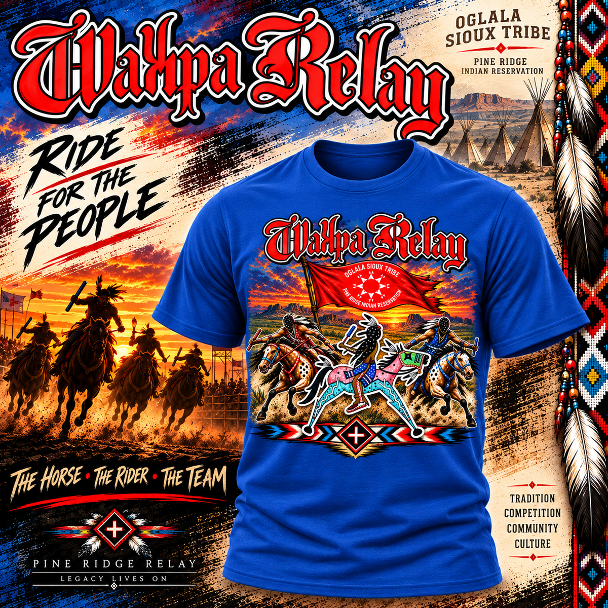 Wakpa Relay Team Tee